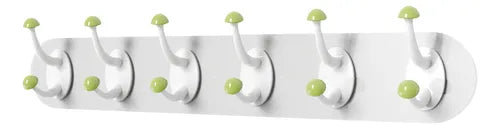 Multifunctional No-Drill Six-Link Clothes Hook