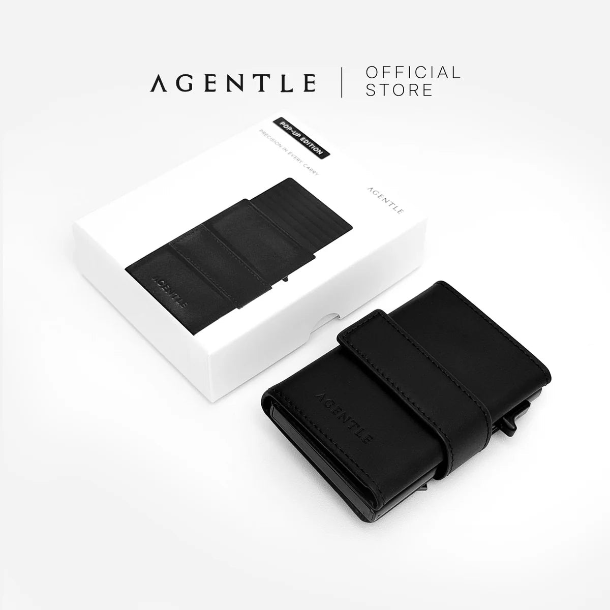 Pop Up Minimalist Cardholder Leather Wallet