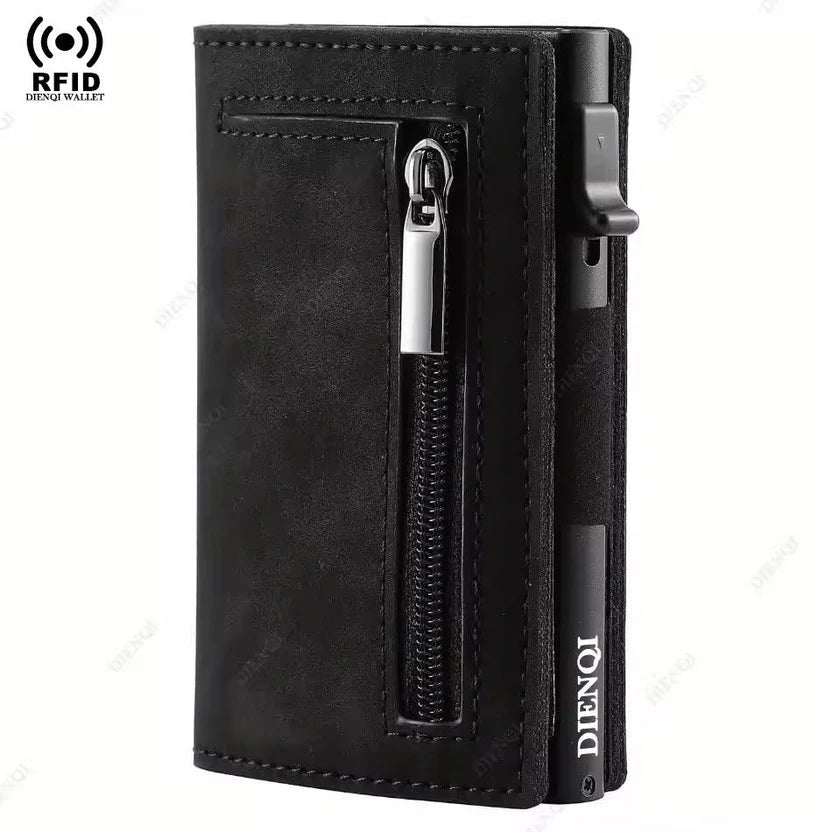 Pop Up Minimalist Cardholder Leather Wallet