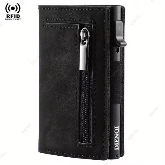 Pop Up Minimalist Cardholder Leather Wallet